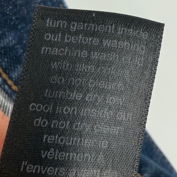 John Varvatos Jeans Men 38 Blue Star USA Classic Straight Leg Denim Mid Rise - Picture 11 of 16